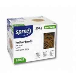 Λαστιχάκια συσκευασίας καουτσούκ Spree 55mm 200gr